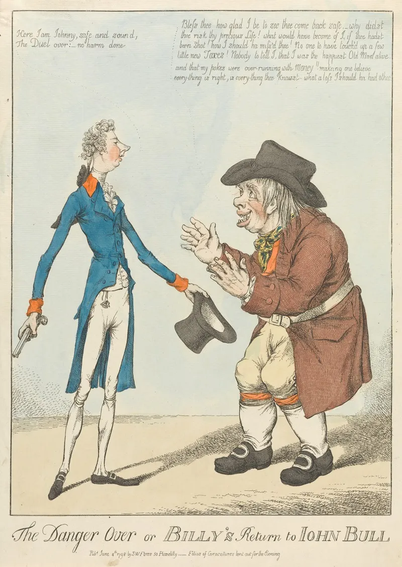 The Danger Over Or Billys Return To John Bull