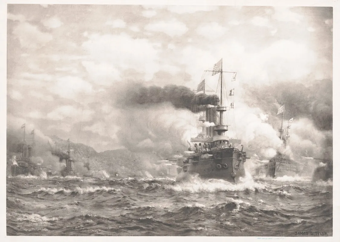 The Dash For Liberty Wall Art by James G. Tyler - High-Resolution Digital Print