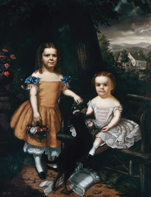 The Daughters Of Daniel T Macfarlan Wall Art by Theodore E. Pine - High-Resolution Digital Print