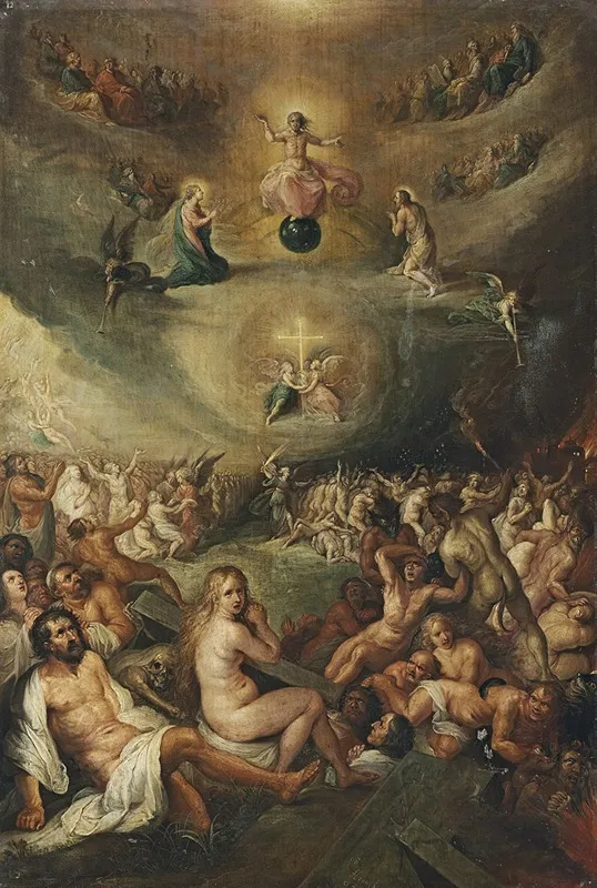 The Day Of Judgement Wall Art by Frans Francken the Younger - High-Resolution Digital Print