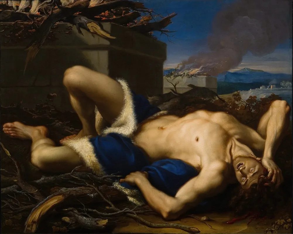 The Death Of Abel Wall Art by Antonio Balestra - High-Resolution Digital Print