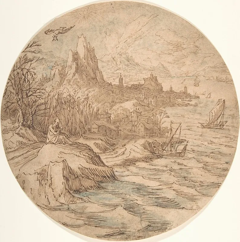 The Death Of Aeschylus Wall Art by Tobias Verhaecht - High-Resolution Digital Print