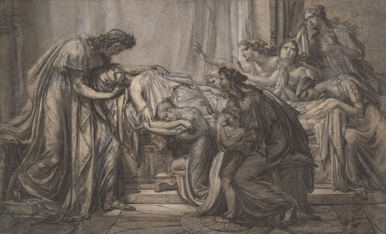The Death Of Alcestis Or The Heroism Of Conjugal Love