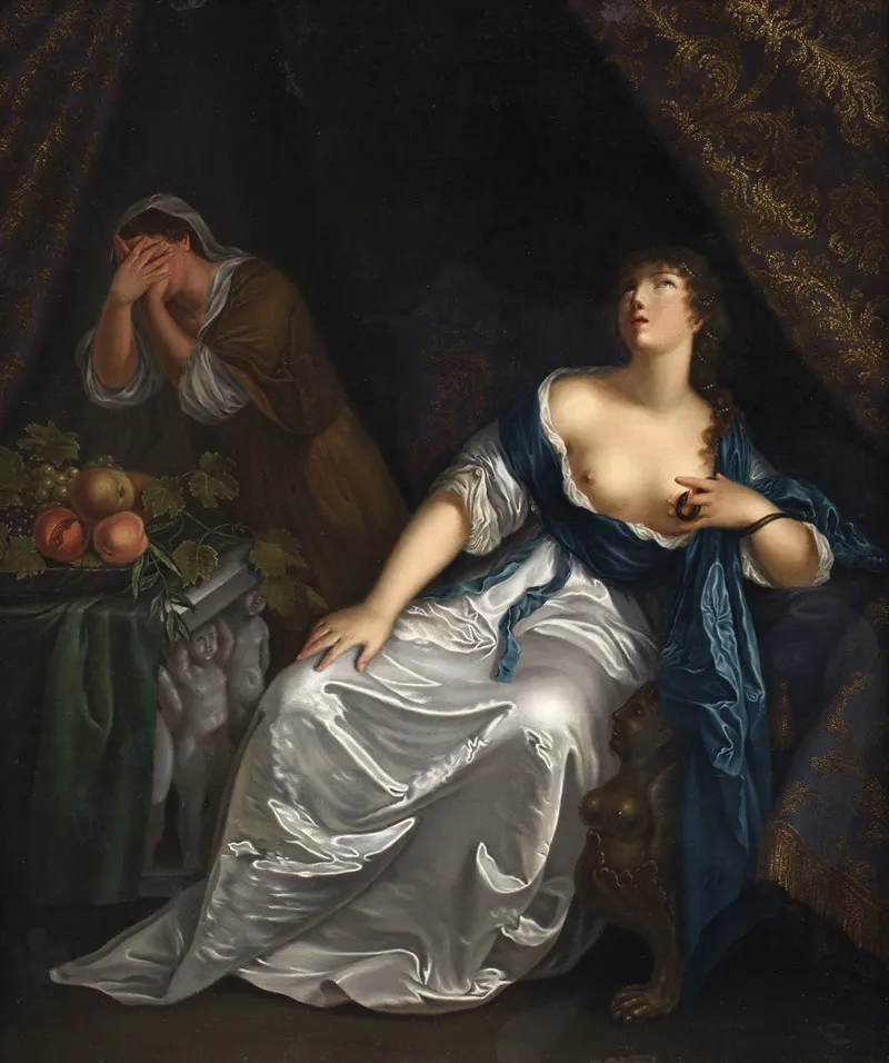 The Death Of Cleopatra 5 Wall Art by Julie Lütken - High-Resolution Digital Print