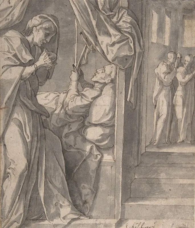 The Death Of Saint Hilary