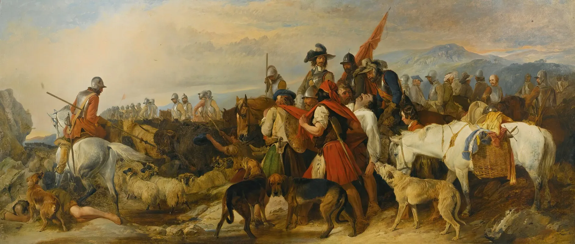 The Death Of Sir William Lambton