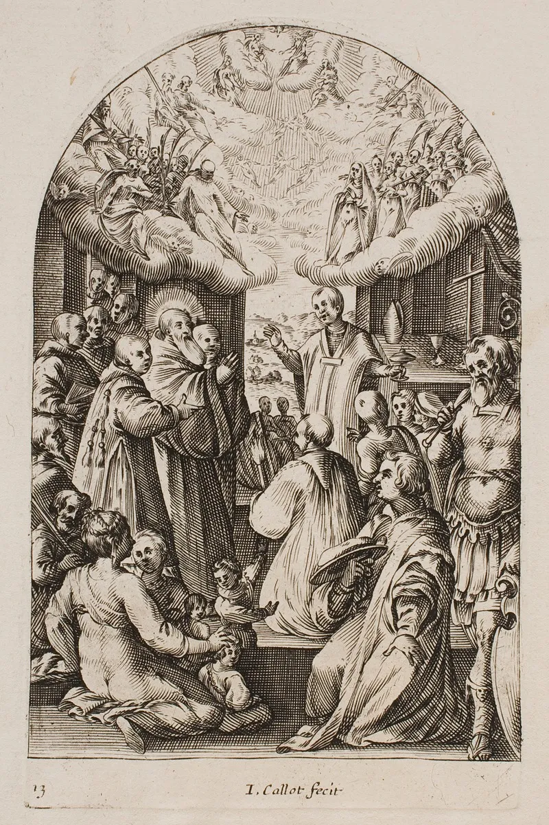 The Death Of St Benedict