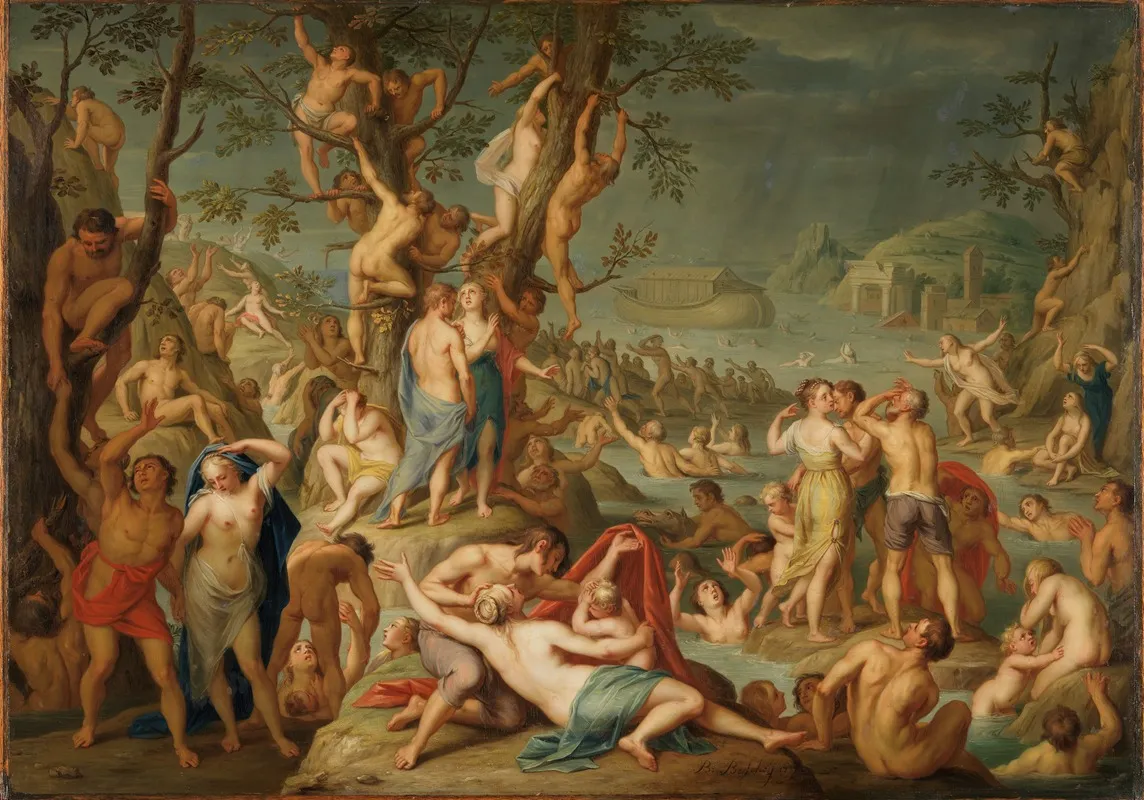 The Deluge 8 Wall Art by Balthasar Beschey - High-Resolution Digital Print