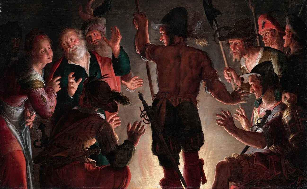 The Denial Of Peter Wall Art by Peter Wtewael - High-Resolution Digital Print