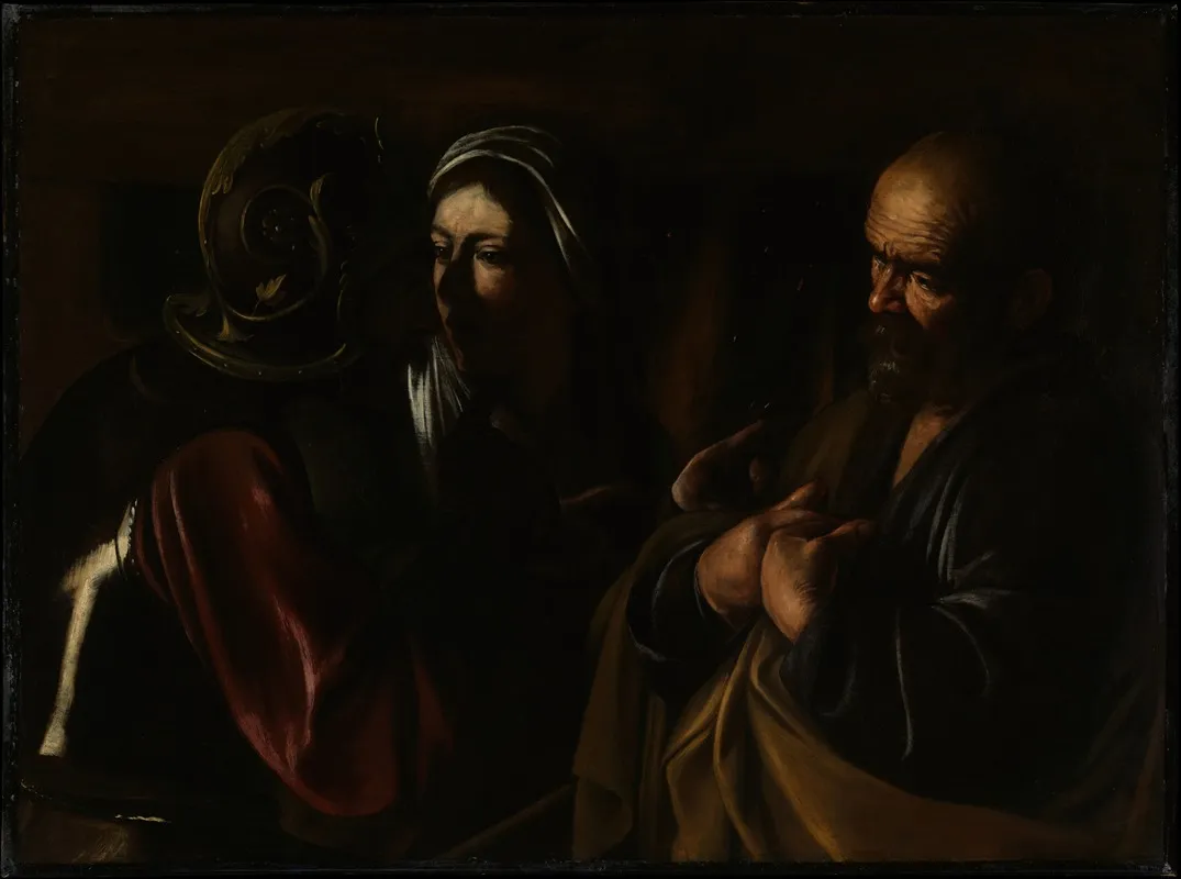 The Denial Of Saint Peter 4 Wall Art by Caravaggio - High-Resolution Digital Print