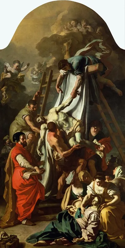 The Deposition 3 Wall Art by Francesco Solimena - High-Resolution Digital Print