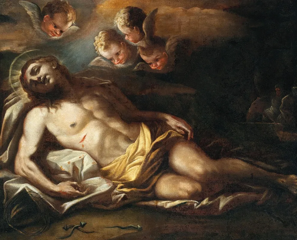 The Deposition 8 Wall Art by Neapolitan School - High-Resolution Digital Print