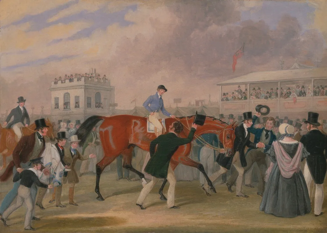 The Derby Pets The Winner Wall Art by James Pollard - High-Resolution Digital Print