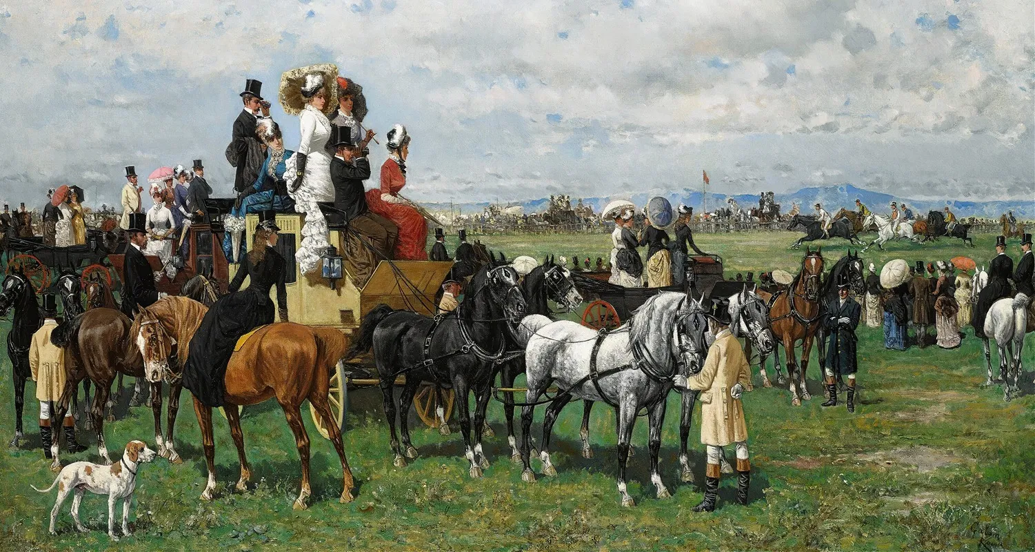 The Derby Reale Wall Art by Giuseppe Gabani - High-Resolution Digital Print