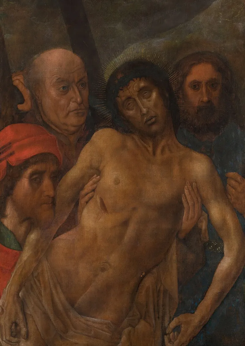 The Descent From The Cross 14 Wall Art by Hugo van der Goes - High-Resolution Digital Print