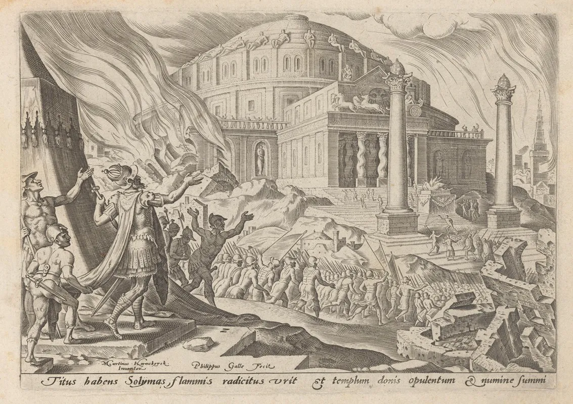 The Destruction Of Jerusalem By Emperor Titus