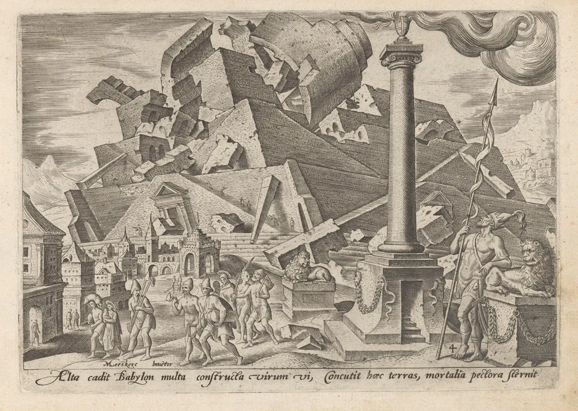 The Destruction Of The Tower Of Babel And The Dispersion Of The Peoples