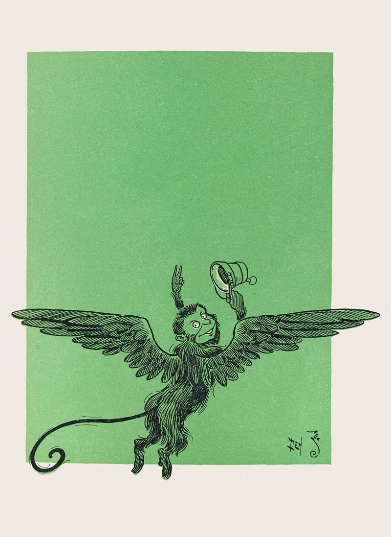The Discovery Of Oz The Terrible Wall Art by William Wallace Denslow - High-Resolution Digital Print