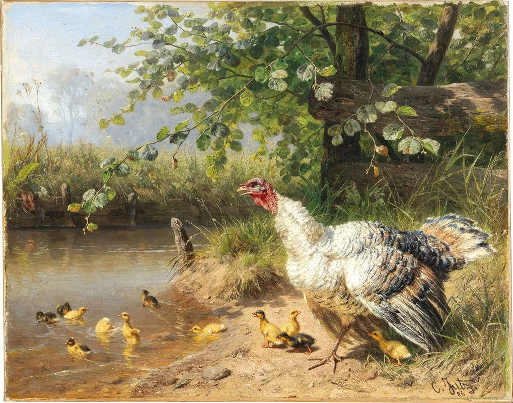 The Disobedient Children Wall Art by Carl Jutz - High-Resolution Digital Print