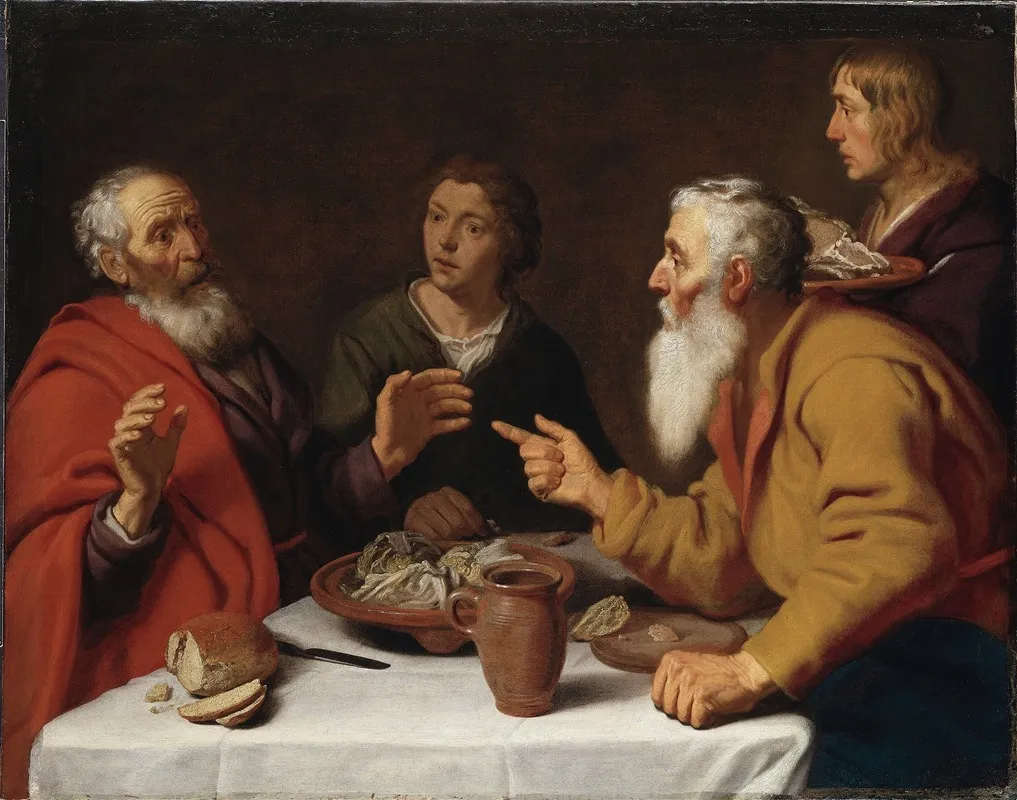 The Disobedient Prophet Wall Art by Lambert Jacobsz - High-Resolution Digital Print