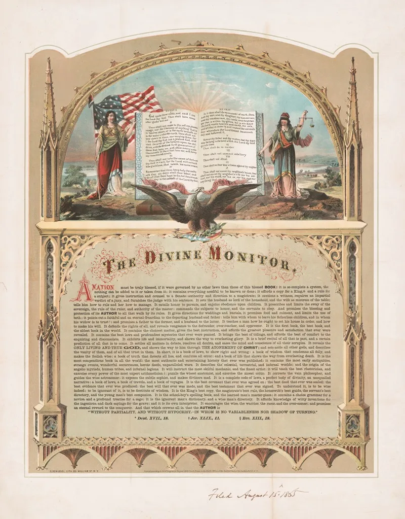 The Divine Monitor Wall Art by C. Schlegel - High-Resolution Digital Print