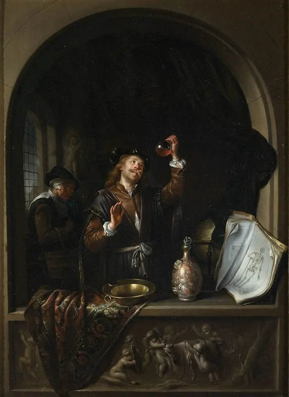 The Doctor Wall Art by Gerrit Dou - High-Resolution Digital Print
