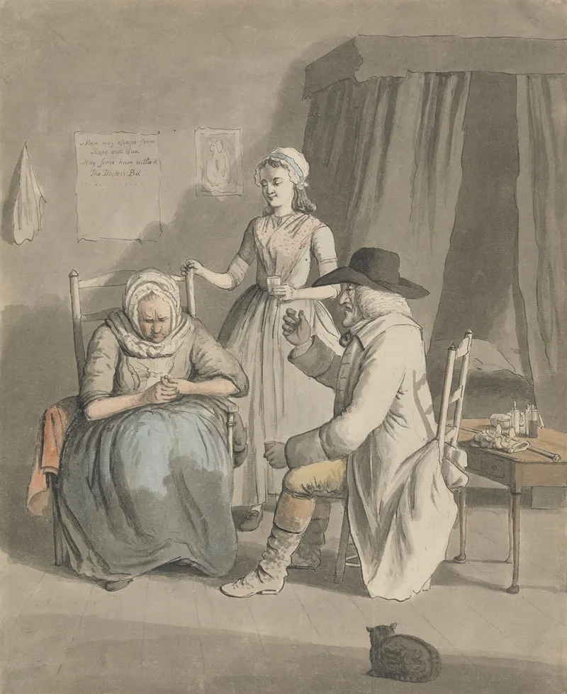 The Doctors Pill Wall Art by John Collet - High-Resolution Digital Print
