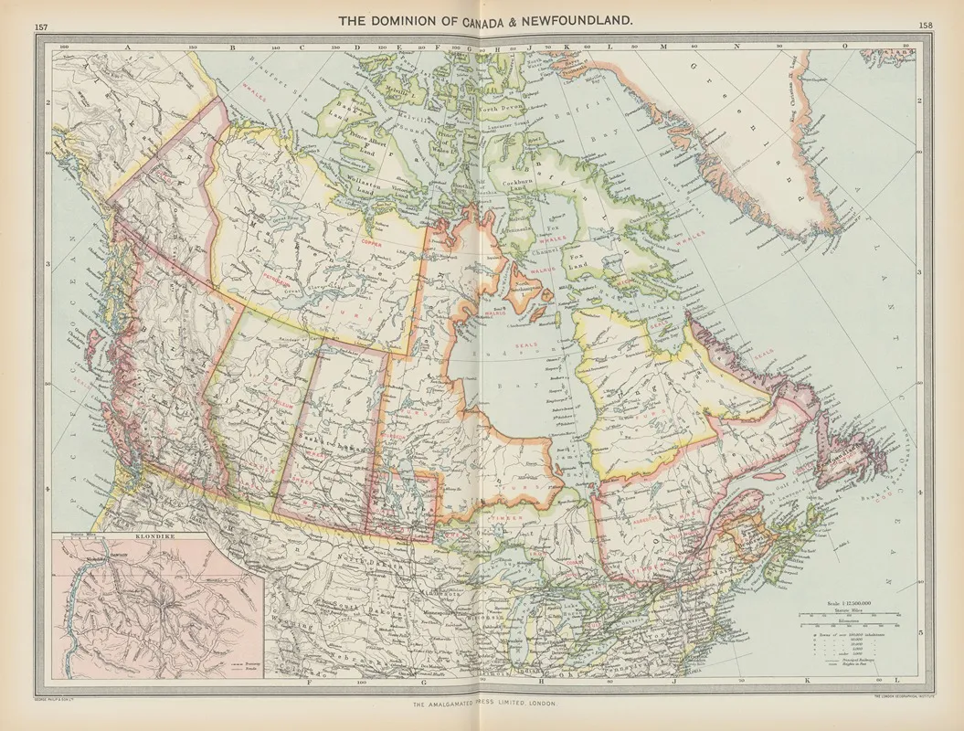 The Dominion Of Canada And Newfoundland