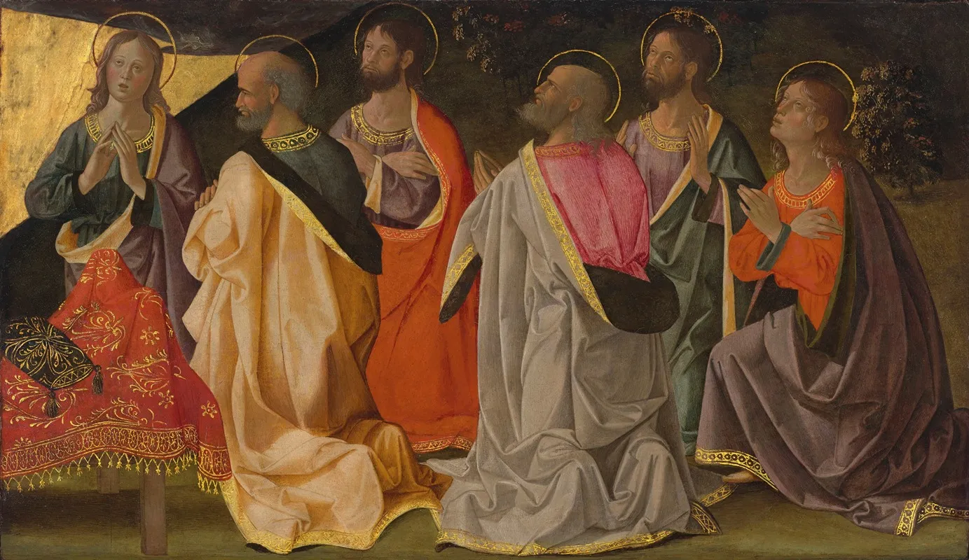The Dormition Of The Virgin 4 Wall Art by Antoniazzo Romano - High-Resolution Digital Print