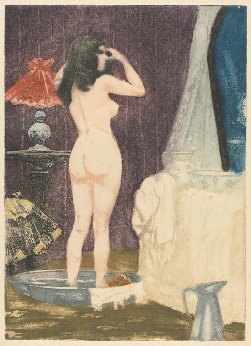 The Dressing Room 2 Wall Art by Charles Maurin - High-Resolution Digital Print