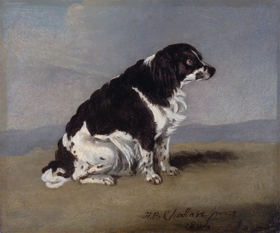 The Duchess Of Yorks Spaniel Wall Art by Henry Bernard Chalon - High-Resolution Digital Print