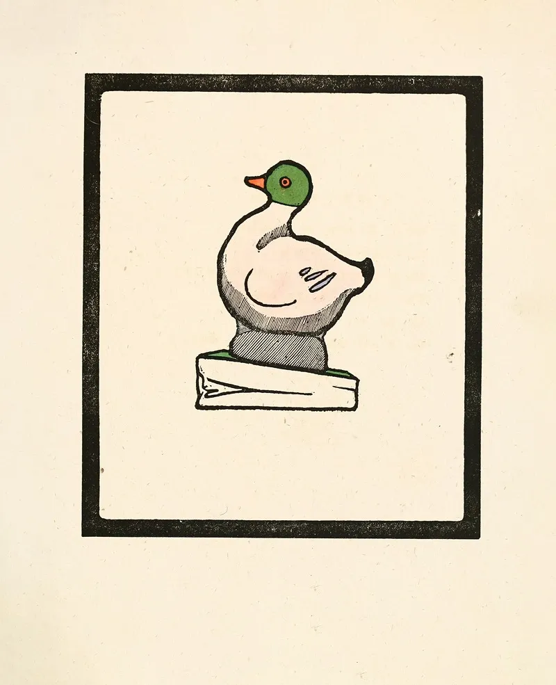 The Duck Wall Art by Edward Gordon Craig - High-Resolution Digital Print