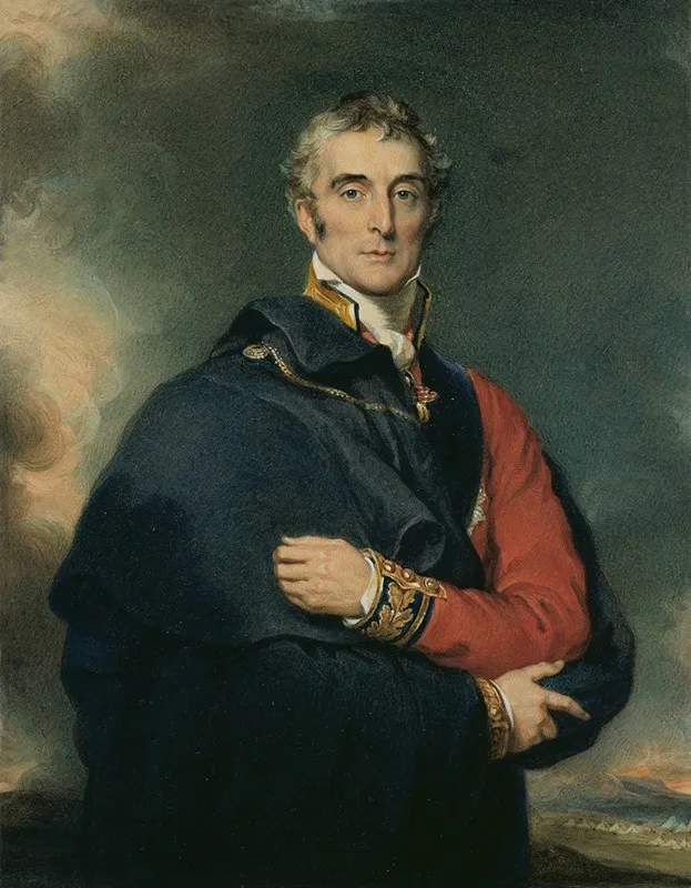 The Duke Of Wellington After Lawrence And Evans Wall Art by William Derby - High-Resolution Digital Print