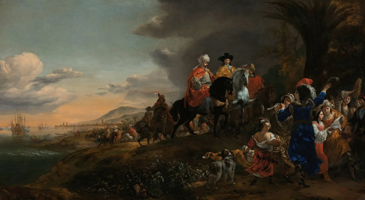 The Dutch Ambassador On His Way To Isfahan 2