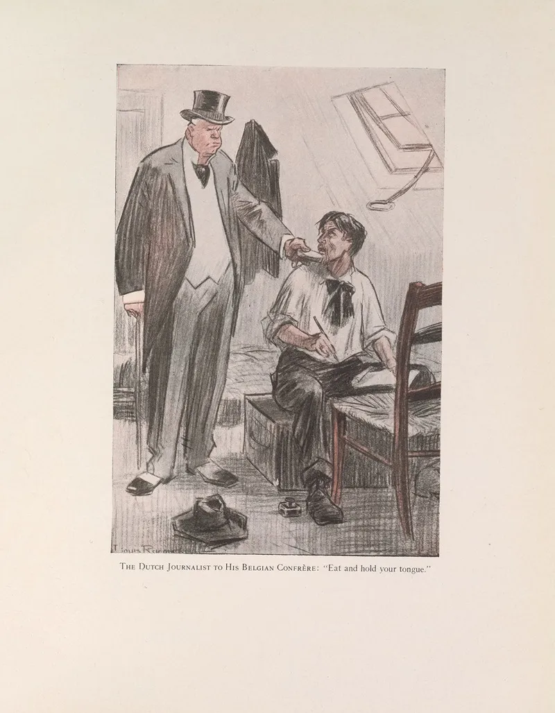 The Dutch Journalist To His Belgian Confrere