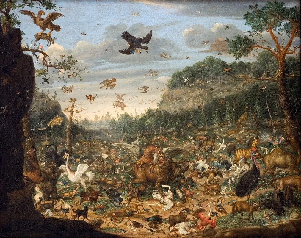 The Earth After The Fall Of Man Wall Art by Franz Rösel Von Rosenhof - High-Resolution Digital Print