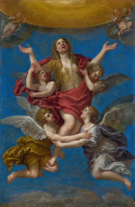 The Ecstasy Of Mary Magdalene Wall Art by Francesco Albani - High-Resolution Digital Print