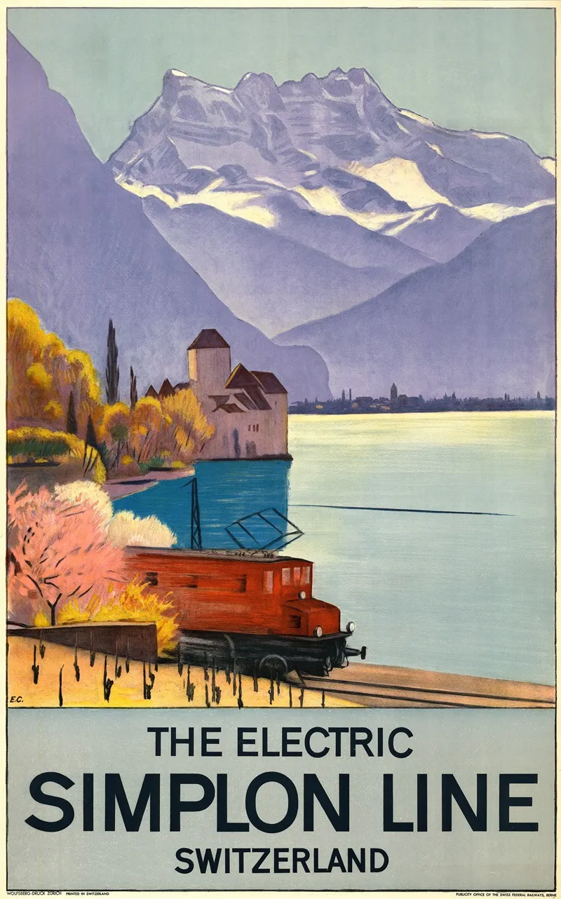The Electric Simplon Line Switzerland