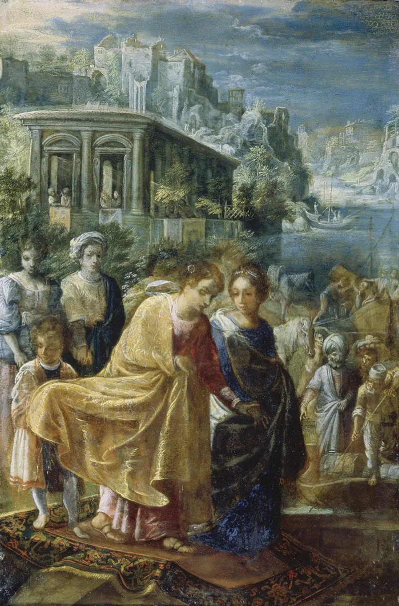 The Embarkation Of The Empress Helena
