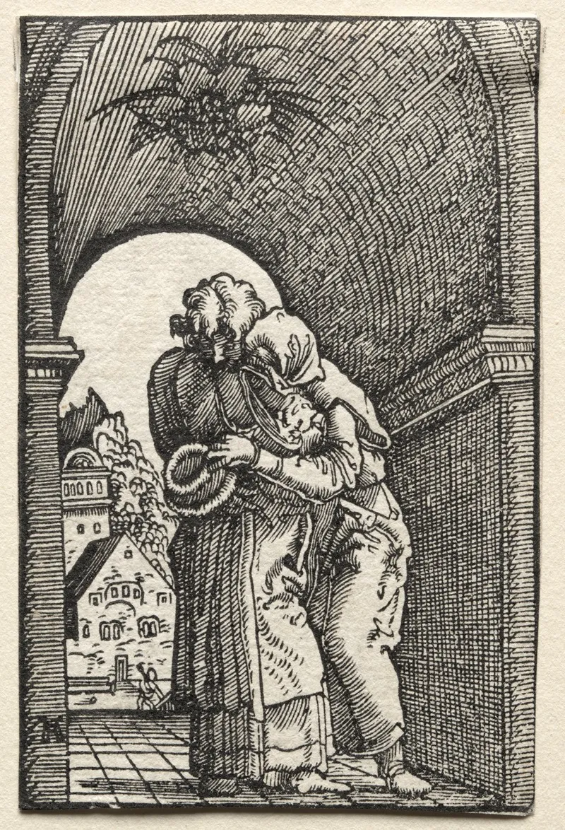 The Embrace Of Joachim And Anne At The Golden Gate