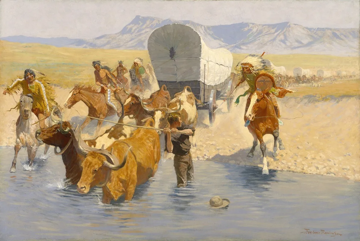 The Emigrants 3 Wall Art by Frederic Remington - High-Resolution Digital Print