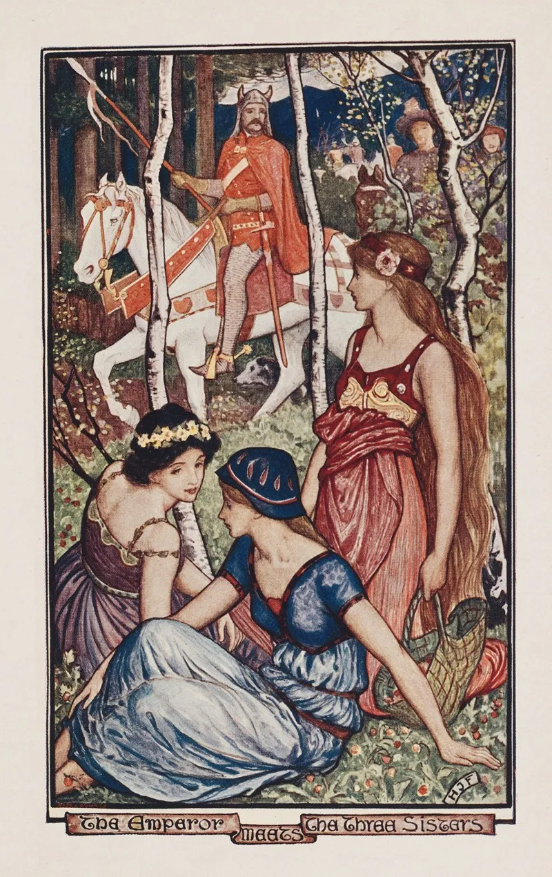 The Emperor Meets The Three Sisters 2
