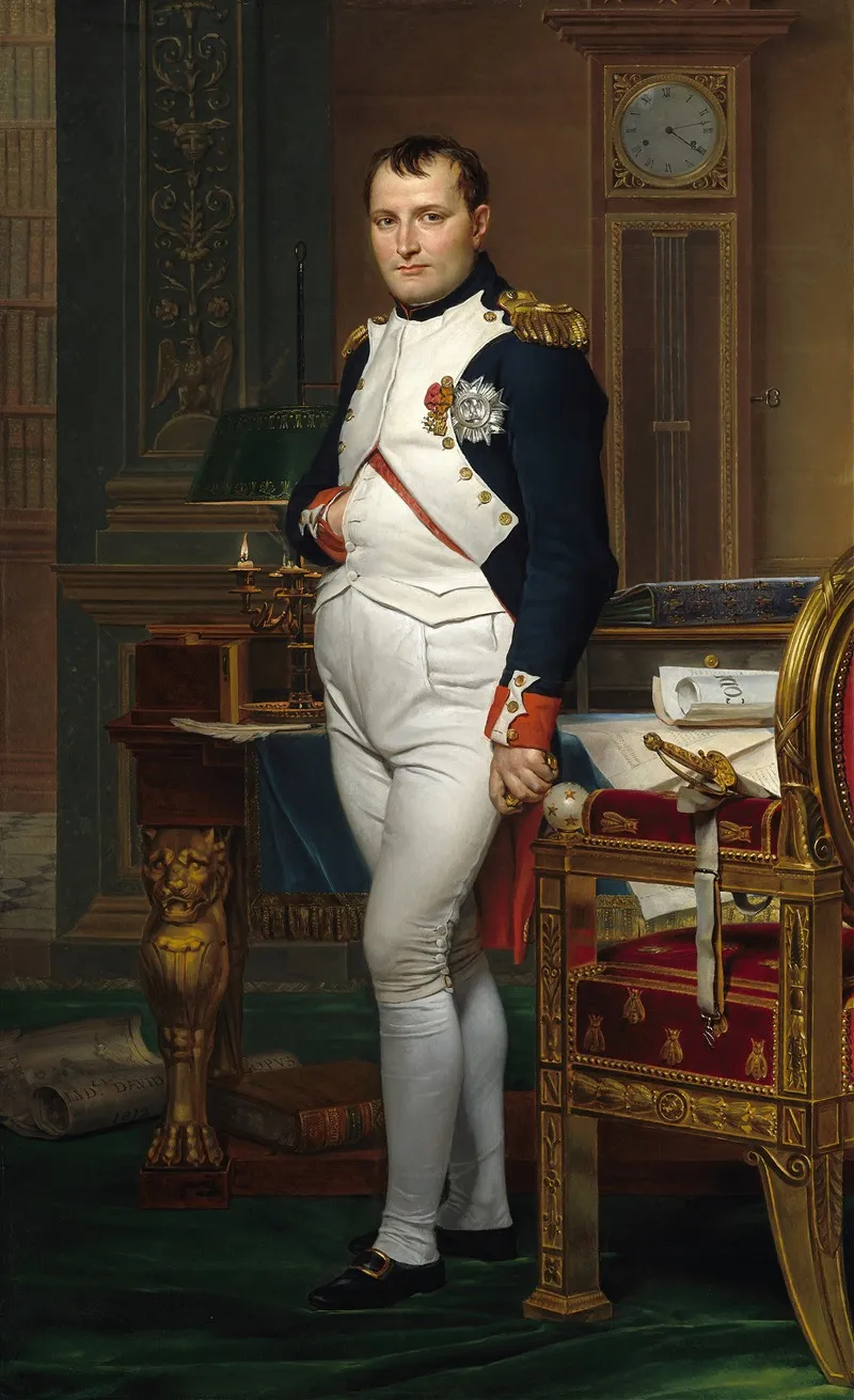 The Emperor Napoleon In His Study At The Tuileries