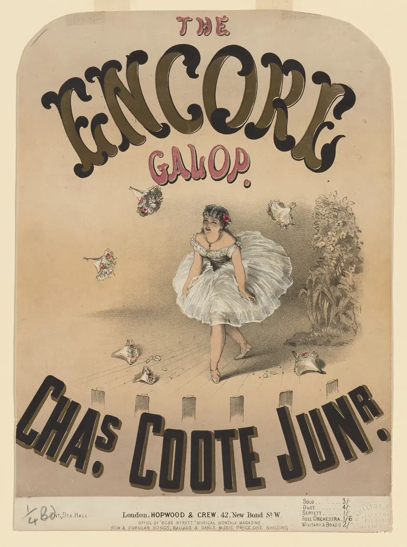 The Encore Galop Wall Art by Anonymous - High-Resolution Digital Print