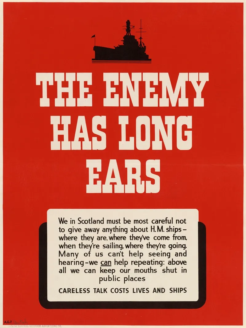 The Enemy Has Long Ears Wall Art by Anonymous - High-Resolution Digital Print