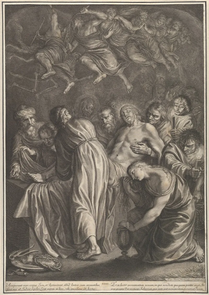 The Entombment 34 Wall Art by Grégoire Huret - High-Resolution Digital Print