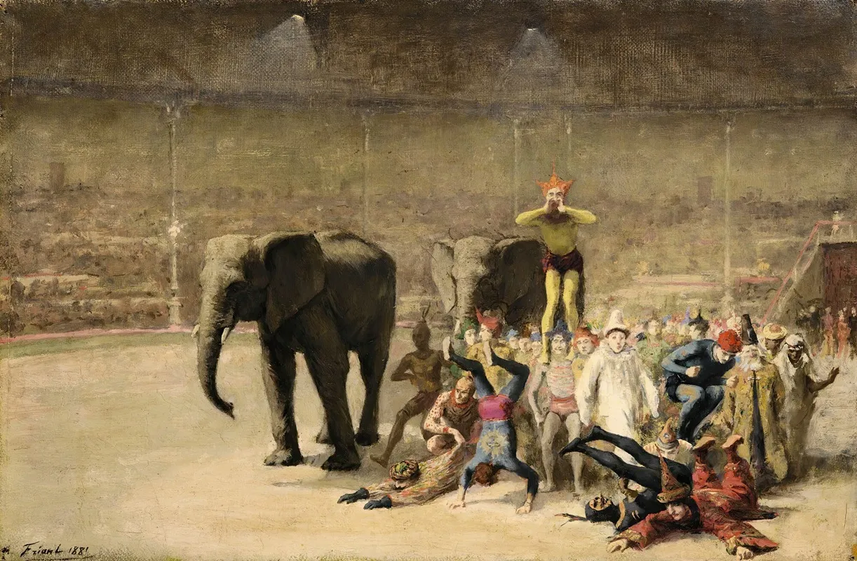 The Entrance Of The Clowns