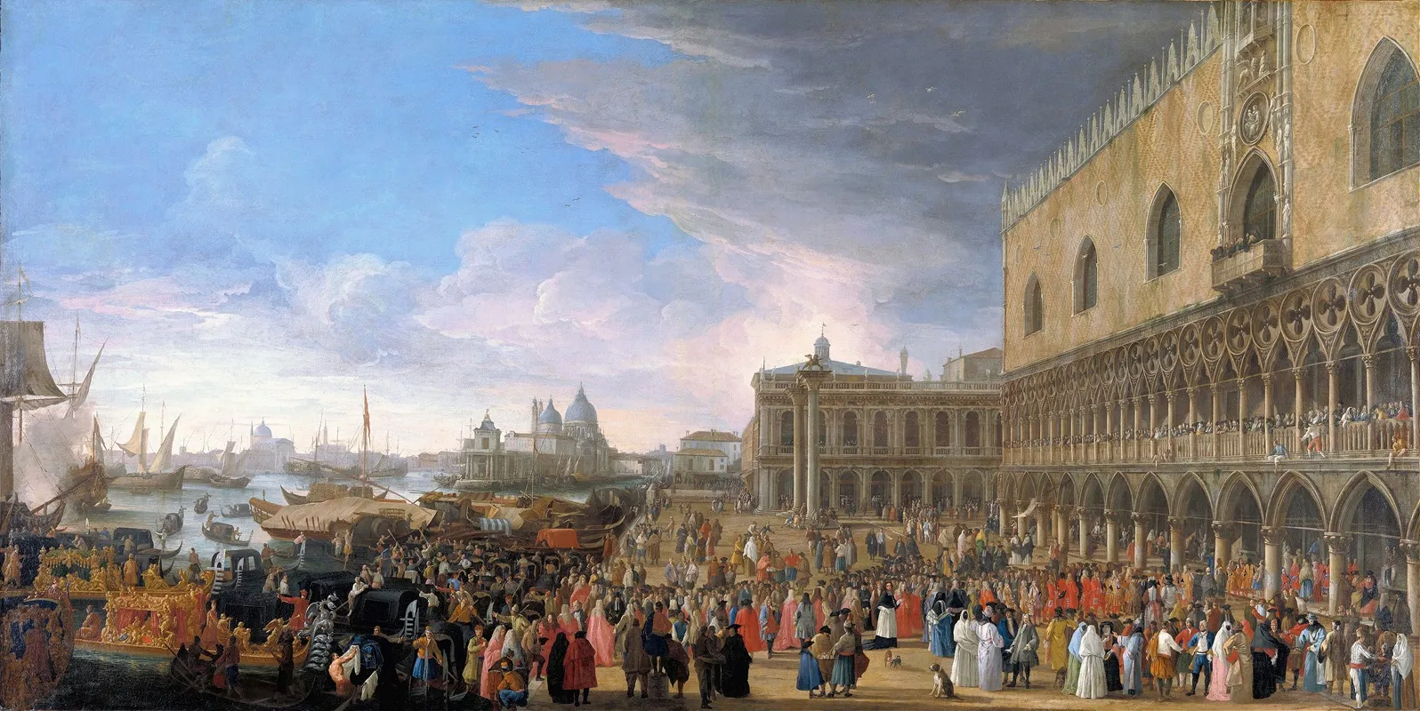 The Entry Of The French Ambassador Into Venice In 1706