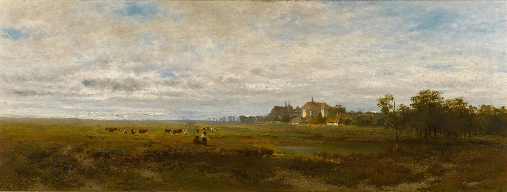 The Environs Of Cracow Wall Art by Wladyslaw Malecki - High-Resolution Digital Print