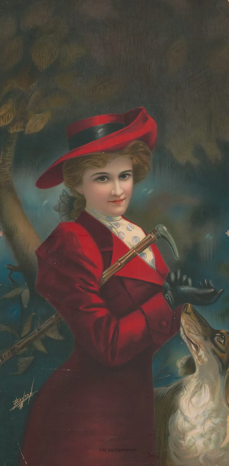The Equestrienne 2 Wall Art by Bryson - High-Resolution Digital Print